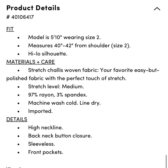 Torrid Mini Stretch Challis Hi-Low Dress - Picture 8 of 8